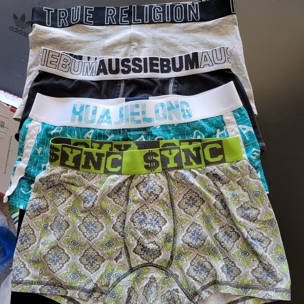 4x Boxer Trunks Underwear Bundle